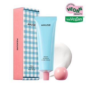 AMUSE SEOUL Vegan Soybean Hand Cream New in box! 50ml GWP